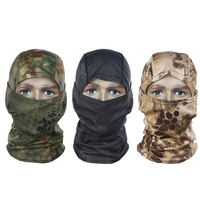 Vente en gros de balaclavas anti-UV en polyester pour hommes et femmes, doublure de casque de vélo et de moto, masque intégral pour le visage