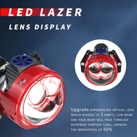 Bon prix W70 75W 150W 60000LM 6500K 3 pouces Non destructif double lampe tasse haute puissance phare LED lentille Bi LED projecteur