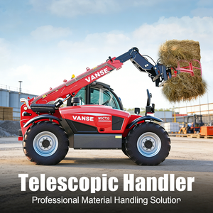 WSC735 Telescopic Handler <span class=keywords><strong>Wheel</strong></span> <span class=keywords><strong>Loader</strong></span> Diesel Berkualitas Tinggi 4WD untuk Konstruksi, Pertanian & Penanganan Material - Product Image 3