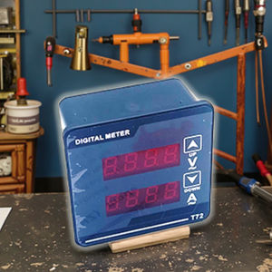 Medidor Digital de Voltaje y Amperaje de Alta Precisión 1-120A, CA 50-500V, CC/CA, Trifásico, IP66, Aleación de Aluminio - Product Image 6