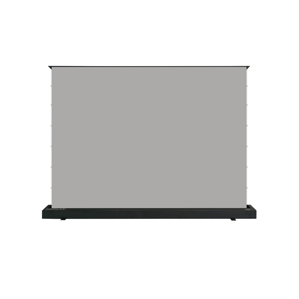 <strong>100</strong> <strong>Inch</strong> Home Theater Electric Floor Rising Motorized UST ALR <strong>Projector</strong> Screen 16:9 Format for Ultra <strong>Short</strong> <strong>Throw</strong> Laser <strong>Projector</strong>