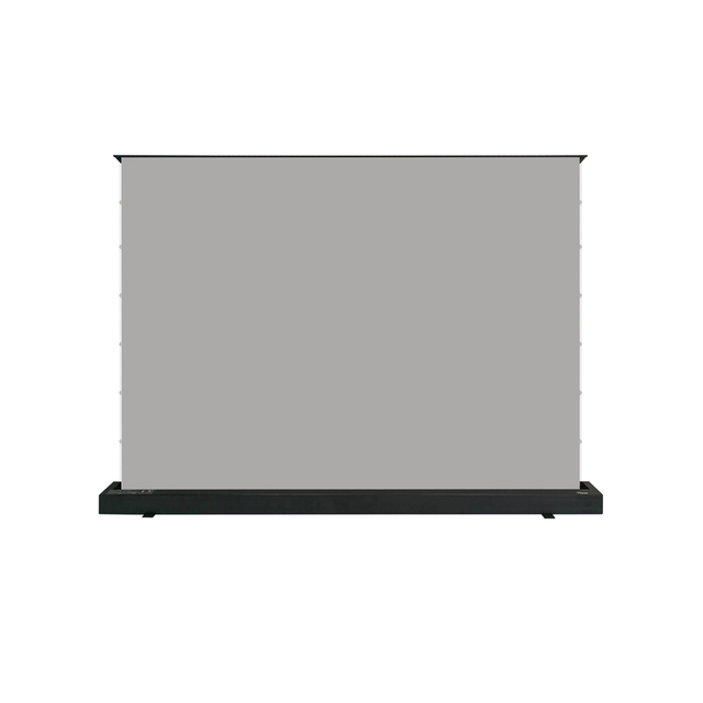 100 Inch Home Theater Electric Floor Rising Motorized UST ALR Projector Screen 16:9 Format for Ultra Short Throw Laser Projector
