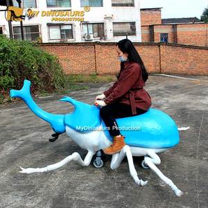 Manège animatronique pour enfants MY Dino en forme de petit scarabée à vendre - Product Image 4