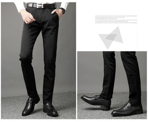 Chaussures basses en cuir respirantes pour hommes, style coréen, tendance, décontractées et habillées, couleur unie, pour le bureau et la carrière - Product Image 6