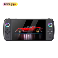Console de Jeu Portable S M27 avec Écran IPS de 7.0", 64 Go, 20000 Jeux, Lumière RGB et Joystick. Console de Jeu Rétro Portable de Poche