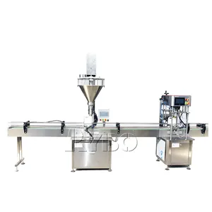 Fully automatic bottled and canned 1-100g coffee powder manufacturing and filling production line