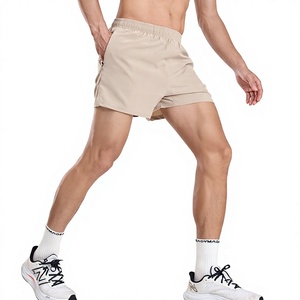 Shorts de sport écologiques à taille élastique, séchage rapide, pour la course, l'entraînement et le fitness - Product Image 3