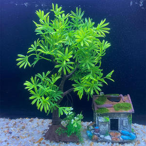 Plante artificielle en plastique pour <span class=keywords><strong>Aquarium</strong></span>, nouveau Design de haute qualité, Base de poissons, décoration pour <span class=keywords><strong>Aquarium</strong></span>, prix exceptionnel, offre spéciale - Product Image 4
