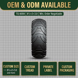 Neumático para Scooter Golden Scorpion TQ-8008, 8 1/2x3.0, Ancho, Resistente a Pinchazos, con Capa Interior de Revestimiento, 8.5 Pulgadas - Product Image 5