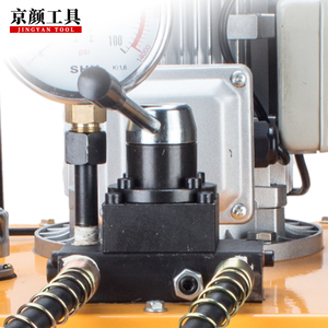 Máy bơm thủy lực điện áp suất cao 700 bar DB150-S2 1500W, bơm dầu thủy lực tác động kép, van điều khiển bằng tay, vận hành bằng điện - Product Image 4