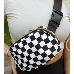 סיטונאי לבן מקופסת אבזם רחב חגורה רחבה שקית crossbody עבור נשים שקית בום - Product Image 2