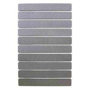 Alfombra de Baño de Tierra de Diatomeas Rectangular de Secado Rápido Antideslizante para Uso Doméstico Color Blanco Sólido - Product Image 3