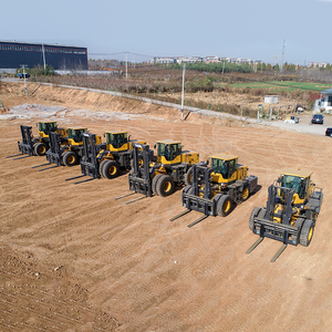 חובה כבדה 4wd את הכביש דיזל מלגזה פני שטח קשה מלגזה עם גובה הרמה 6 מ' - Product Image 2