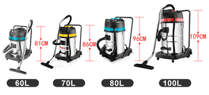 Aspirateur industriel à usage extérieur, sec et humide, grande capacité, 80l - Product Image 5