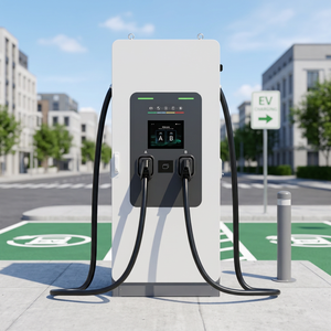 Station de recharge publique commerciale Starcharge Titan V5 120kW 180kW 240kW avec bras de retraction automatique et écran LCD 104 pouces - Product Image 1