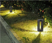 Moderne simple Fourniture d'Usine Moderne Étanche IP54 LED Lampe Extérieure Éclairage Décoration Paysage Led Applique Led Extérieur