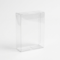 Boîte en plastique transparente de qualité alimentaire, imprimée avec un motif personnalisé, multi-tailles, pour le stockage et l'emballage de biscuits et de friandises pour chiens
