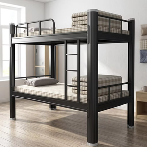 <span class=keywords><strong>Lit</strong></span> <span class=keywords><strong>superposé</strong></span> <span class=keywords><strong>en</strong></span> acier pour auberge, assemblage sans vis, haute capacité de charge, design moderne - Product Image 1