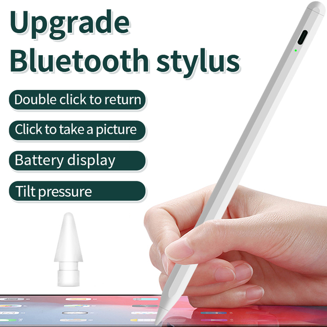 Palm Rejection Active Touch Screen for Stylus Pen for Air Mini 4/5/6 Pro & iPad with 10 Hours Battery Life