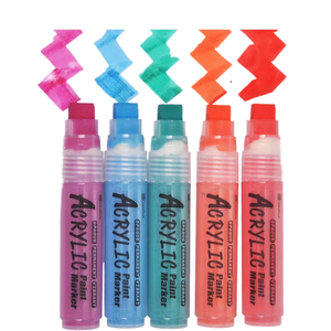 Marqueurs acryliques OEM 15 mm pour graffiti urbain, rechargeables, pointe <span class=keywords><strong>feutre</strong></span> jumbo 1,5 cm, lot de marqueurs acryliques - Product Image 3