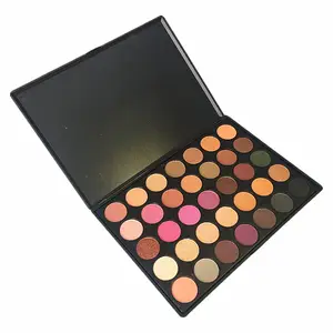 Importierte Großhandel Make-up 35C neutrale Lidschatten-Palette Private Label Make-up-Palette