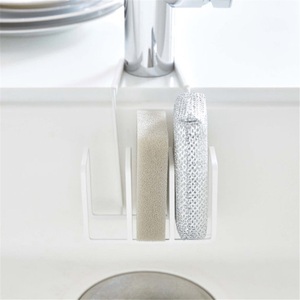 Modern Standing Type Double Tier <b>Kitchen</b> Faucet Sink Scouring Pad Rag Storage Multifunctional Sponge Drain <b>Rack</b> - Product Image 4