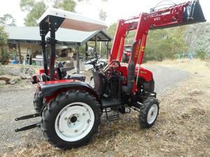 Tracteur agricole compact 4x4 YTO-SG254 25 CV avec prise de force et option de chargeur frontal, <span class=keywords><strong>prix</strong></span> compétitif, à vendre - Product Image 4