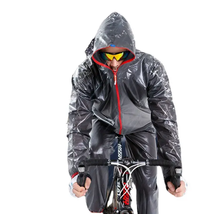 Cycling Raincoat Waterproof Windproof Rain coat Reflective MTB Road Bike Cycling Jacket Pants Suit Men Women Clothes