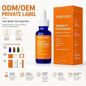 Suero Facial Coreano para el Cuidado de la Piel con 20% de <span class=keywords><strong>Vitamina</strong></span> <span class=keywords><strong>C</strong></span>, Ácido Hialurónico + Ácido Ferúlico <span class=keywords><strong>CE</strong></span>, Potente Suero Facial Antienvejecimiento con Efecto Luminoso Diurno - Product Image 2