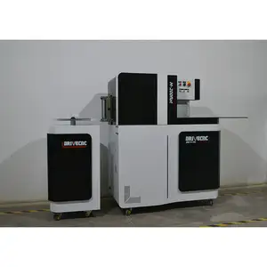 DriveCNC 플랜지 노치 제작 아크릴 간판 편지 만들기 기계