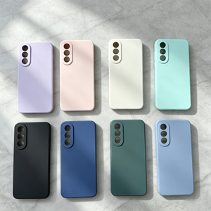 Custodia Protettiva Opaca Sottile Antiurto con Bordo Dritto in 8 Colori Macaron per OnePlus ACE 5 Ultimate Edition, Effetto Soft Touch - Product Image 6