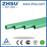 Гибкая труба PPR ZHSU DN20-DN160 для питьевой воды, сварка встык, PN25, сертифицирована CE, высокое давление
