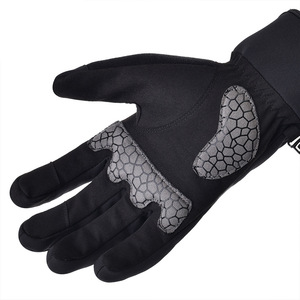 Gants de cyclisme chauds d'hiver, isolation thermique épaisse, coton, résistants au froid, hydrofuges, écran tactile, pour l'extérieur, unisexe, adulte - Product Image 3