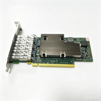 Harga Terbaik Dell Broadcom BCM57504 4-port 10/25GbE SFP28 PCIe Express Ethernet Adapter Full Height NIC untuk Server Dell PowerEdge