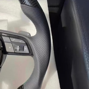 Volante de Fibra de Carbono Personalizado para <span class=keywords><strong>Audi</strong></span> B9 S4 S5 S6 S7 S8 A1 A3 A4 A5 <span class=keywords><strong>A6</strong></span> A7 B8.5 B8 R8 TT TTRS TTS R8 Q5 Q7 - Product Image 5