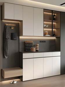 Muebles de Entrada Sencillos Personalizados de Fábrica, Zapateros, Gabinetes de Almacenamiento con Cajones para una Organización Práctica del Hogar - Product Image 4