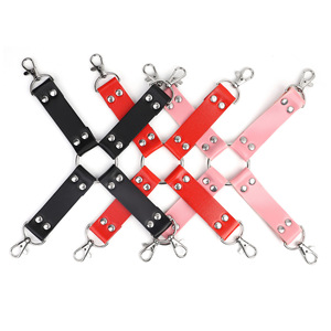 Hebilla de Cuero en Forma de Cruz Multicolor, Accesorio SM para Adultos - Product Image 2