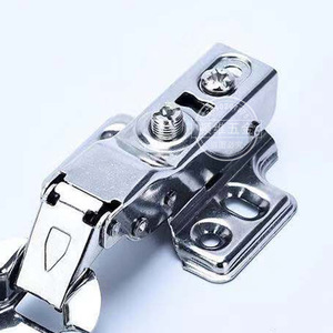 Stainless Steel Furniture Hinge 4 Mm Full Surface Soft Closing For Cabinets <b>Wardrobes</b> Bookcases - Product Image 3