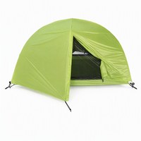 Tente de camping d'extérieur quatre saisons personnalisée, légère, portable, pliable, tente de randonnée imperméable en nylon double couche de haute qualité