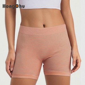 Shorts d'Entraînement <span class=keywords><strong>Femme</strong></span> <span class=keywords><strong>Taille</strong></span> <span class=keywords><strong>Haute</strong></span> Élastique Décontractés Respirants Moulants pour la Course et le Sport - Product Image 3