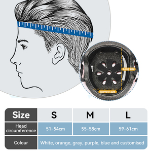 Lanova nhà máy trực tiếp OEM & ODM Mũ bảo hiểm cho trượt ván & đi xe đạp Mũ bảo hiểm CE/CPSC/ASTM chứng nhận - Product Image 6