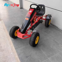 ApexJoy Go Pedal Racer - Go Kart de Pedales para Adultos, Monoplaza, Carga de 160 kg, Neumáticos de 16 Pulgadas, Sistema de Doble Freno, Alquiler para Parques de Diversiones
