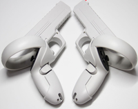 Pistolet de jeux VR pour Oculus Quest 2 Toch contrôleur poignée de pistolet améliorée FPS tireur expérience de jeu VR accessoires