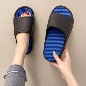 Bosirui Chanclas deporte de fondo grueso para hombres mujer interior cómodo hogar Baño secado rápido EVA antideslizante amortiguación - Product Image 5