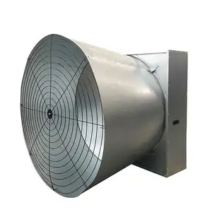 High Air Flow Stainless Steel Ventilation 50inch poultry cone fans Exhaust Cone Fan