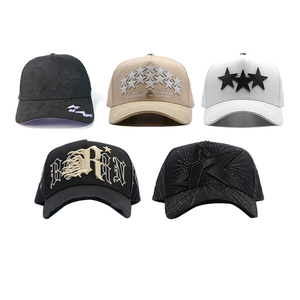 กล่องใส่หมวกแก๊ปหนังกลับ OEM 5 Plane พร้อมตัวอักษร 3 มิติปักลาย Sad Boy Rudeawakening หมวกเบสบอล Gorra El Mago - Product Image 2