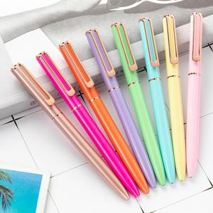Promotional Multi-Color Rotary Metal Ballpoint <b>Pen</b> With Creative Oil Laser Custom Printed Logo Advertising for Office Gift - Product Image 6
