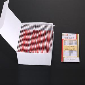 Aiguilles à coudre à la main de haute qualité, 16 pièces, 300M, <span class=keywords><strong>Golden</strong></span> Eye, Milliners, 3/9, aiguilles à queue dorée - Product Image 4