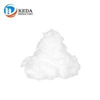 Material de fibra de silicato de aluminio refractario 1260C para revestimiento de calderas con algodón de fibra cerámica de alta pureza