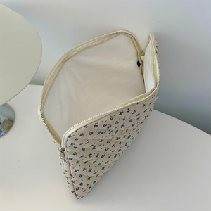 Y711 tas komputer lapisan estetika asli Logo kustom lengan Laptop pelindung Puffy dengan ritsleting tas - Product Image 2